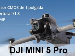 Equipo Mini 5 Pro sensor y camara